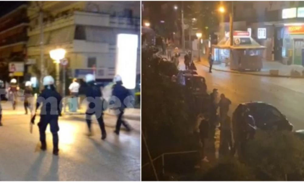 Διμοιρίες ΜΑΤ στην Αγία Παρασκευή γιατί 300 νεαροί έκαναν... πάρτι